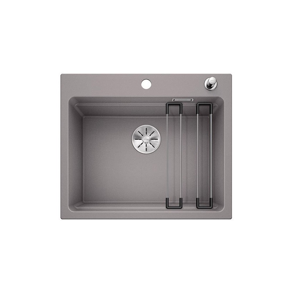 Kjøkkenvask Blanco Etagon 6 Silgranit Aluminium metallic