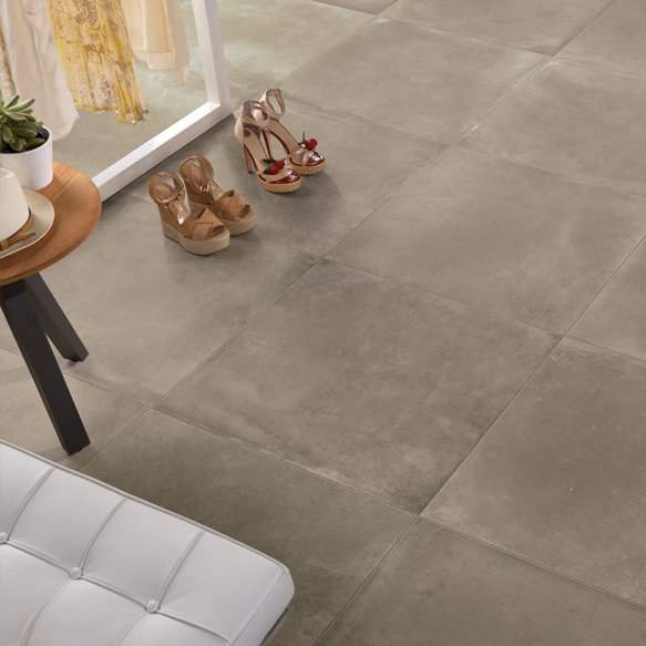 Klinker Höganäs Kakel Europe Greige Retiff 30x60 cm