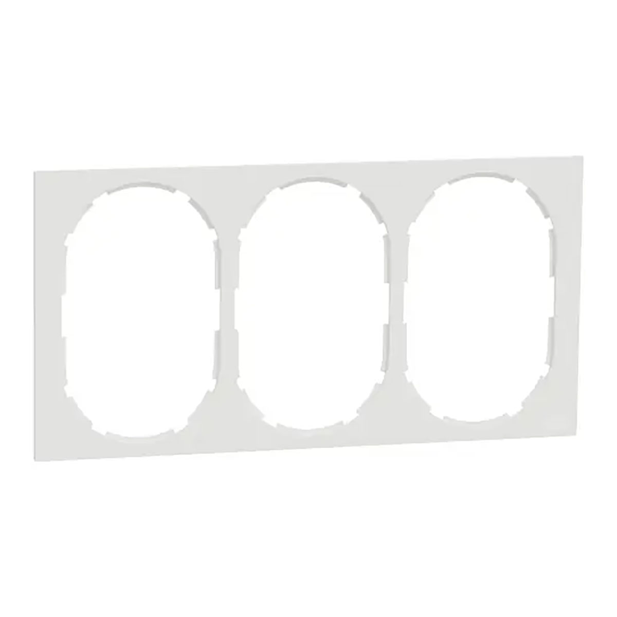 Ramme Elko One 3-Delt for Strømbryter Kombinasjonsmontasje