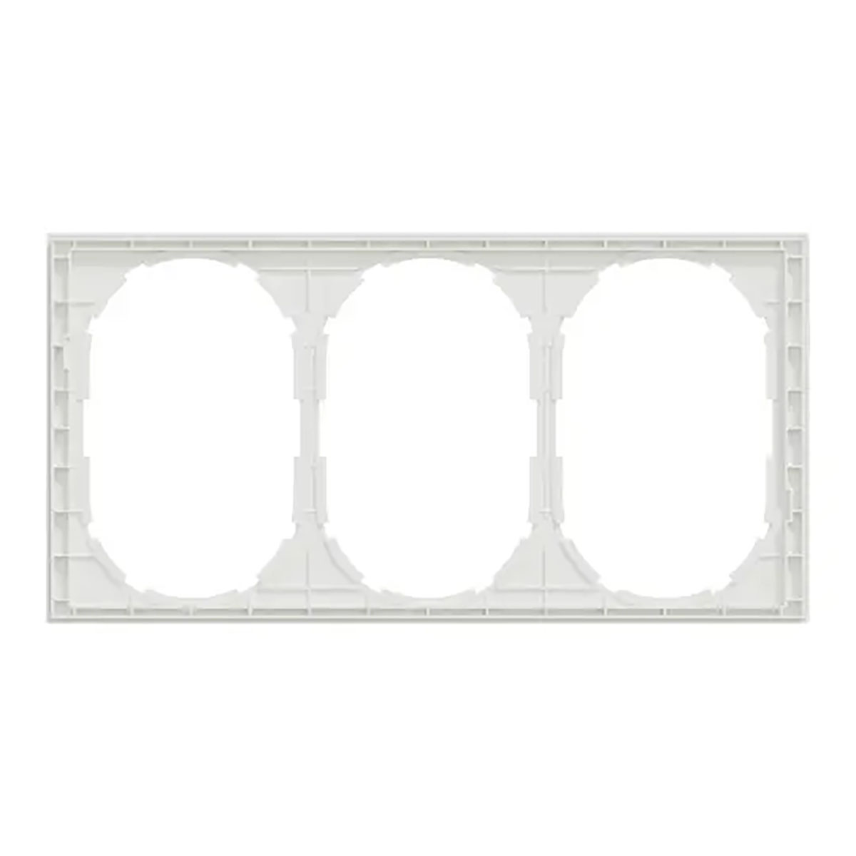 Ramme Elko One 3-Delt for Strømbryter Kombinasjonsmontasje