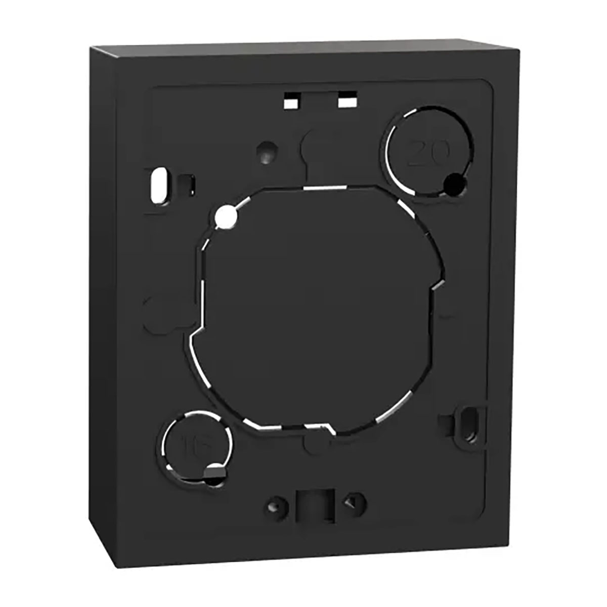 Forhøyningsramme Elko One for 2-veis Uttak Ramme for Strømbryter