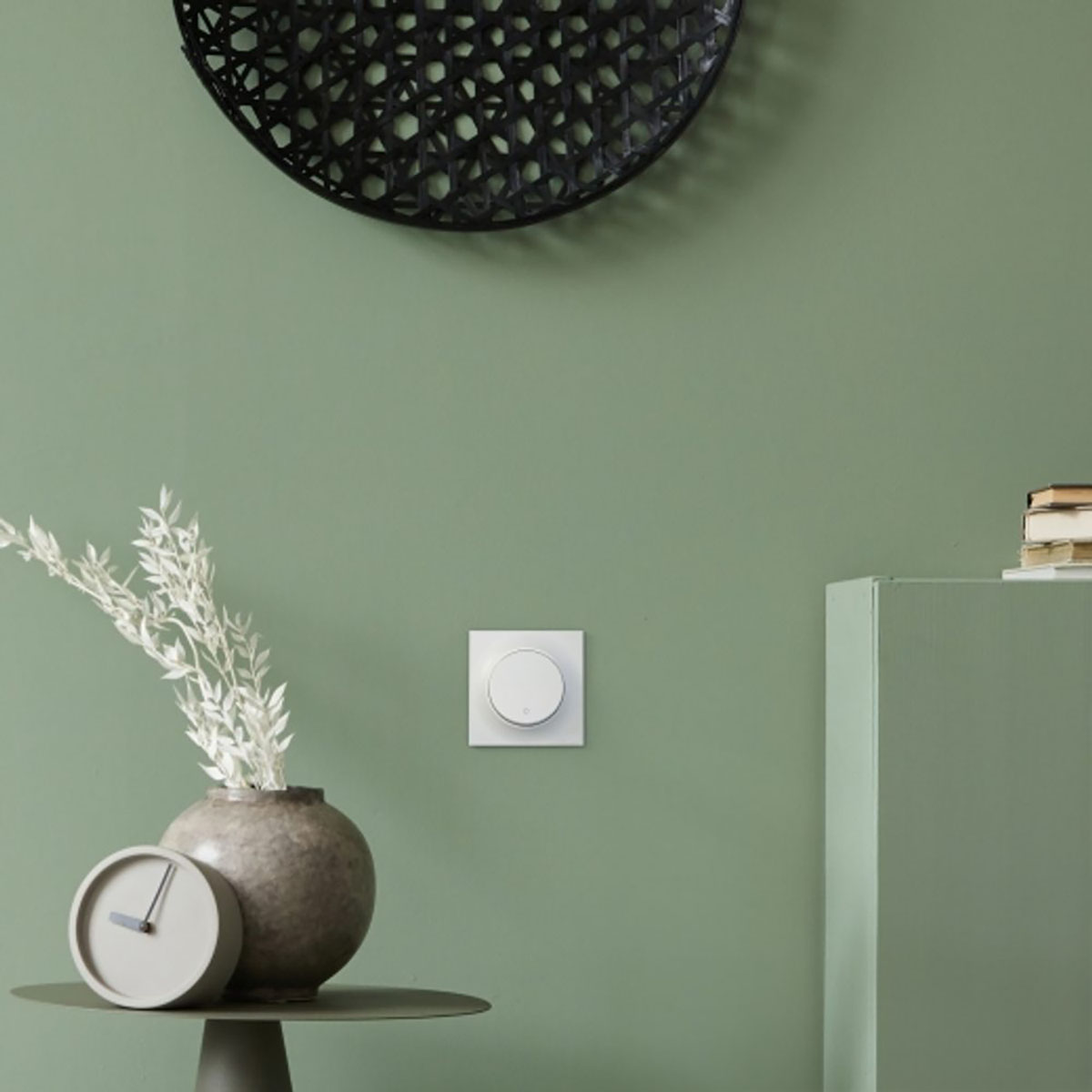 Strømbryter Elko One Innfelt Design 2-pol Skruetilkobling