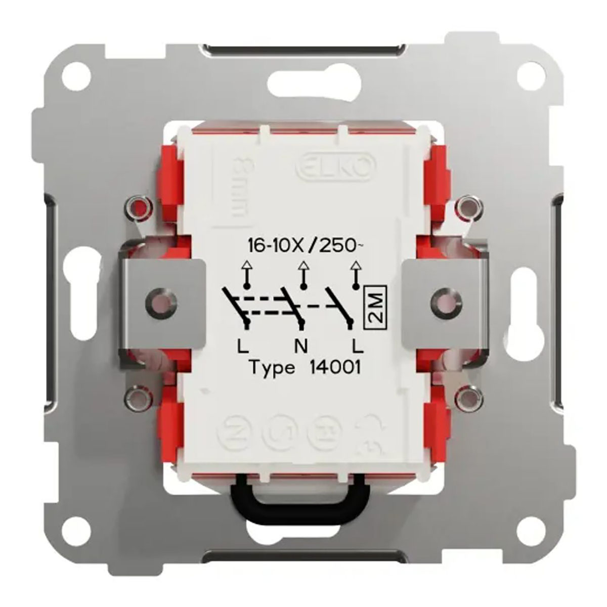 Strømbryter Elko One Jalusi Innfelt Skruetilkobling