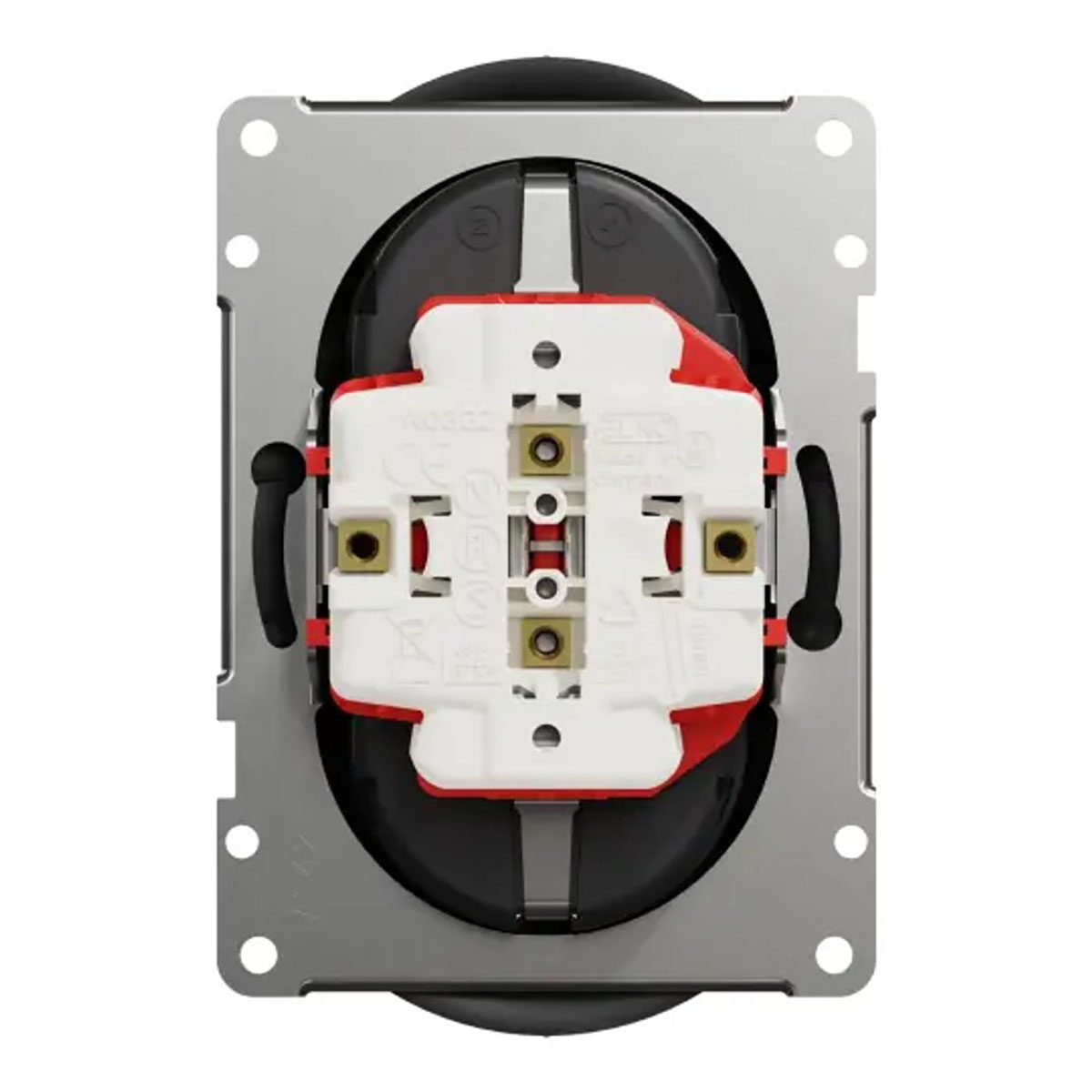 Vegguttak Elko One 2-veis Jordet Innfelt Hurtigkobling