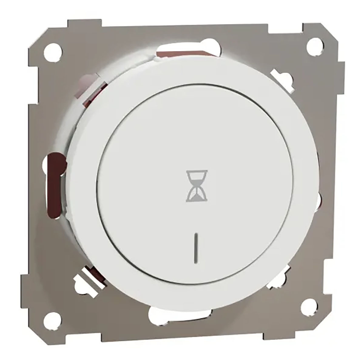 Timer Stikkontakt Elko One 2-pol 10A Omstillbar Innfelt Skruetilkobling