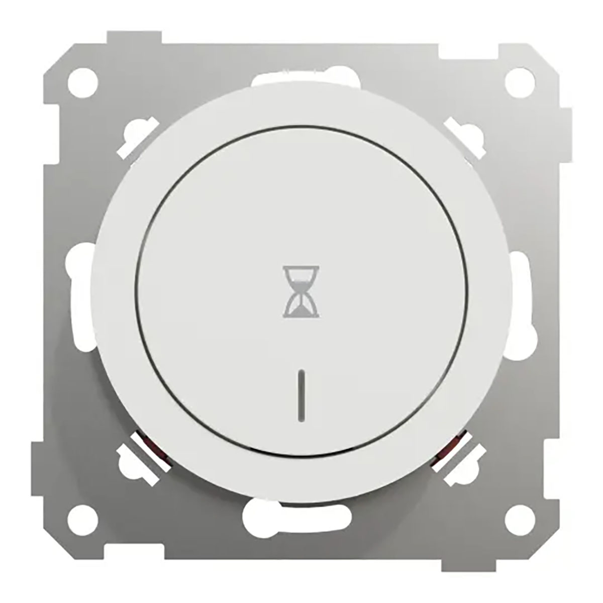 Timer Stikkontakt Elko One 2-pol 10A Omstillbar Innfelt Skruetilkobling