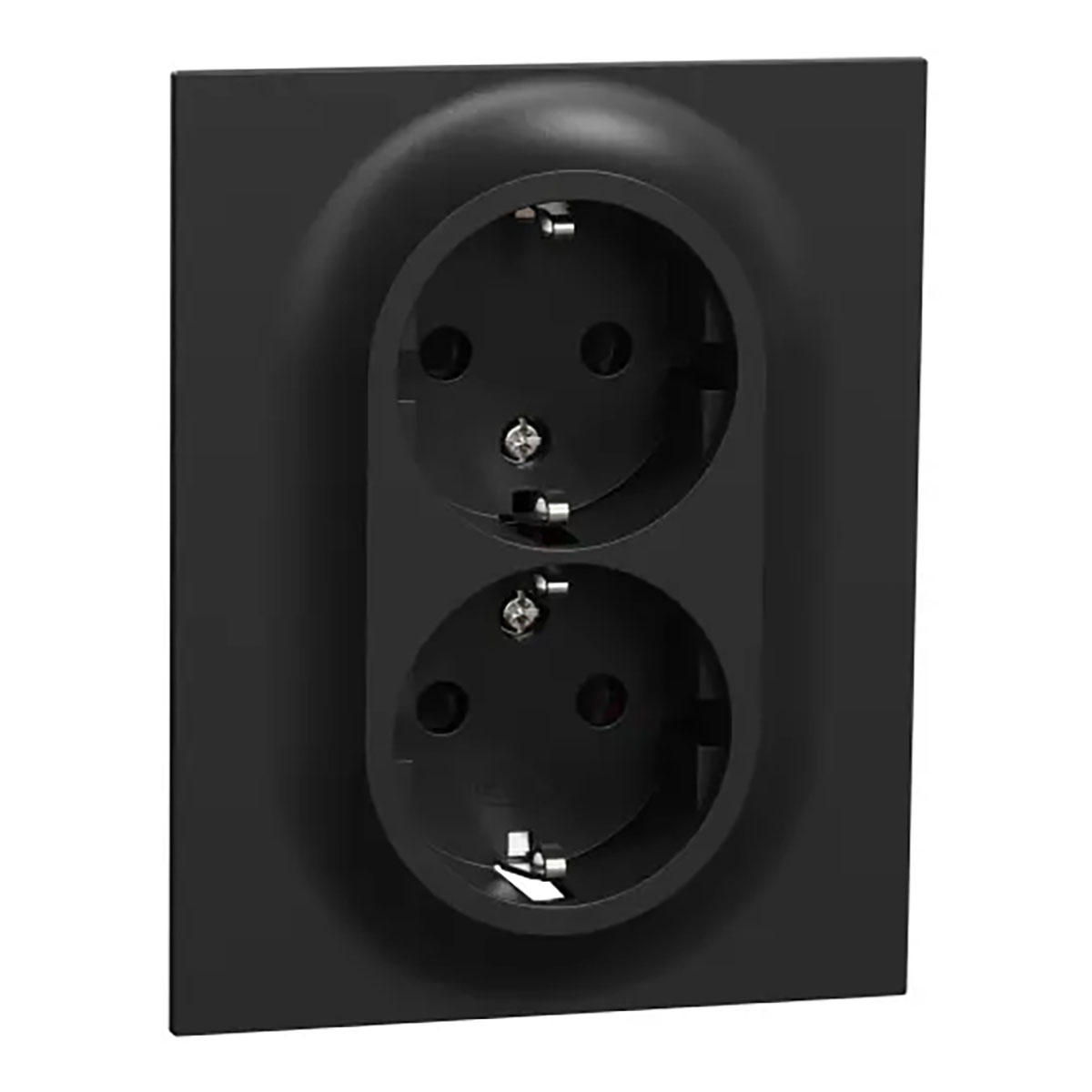 Vegguttak Elko One 2-veis Jordet Hurtigkobling