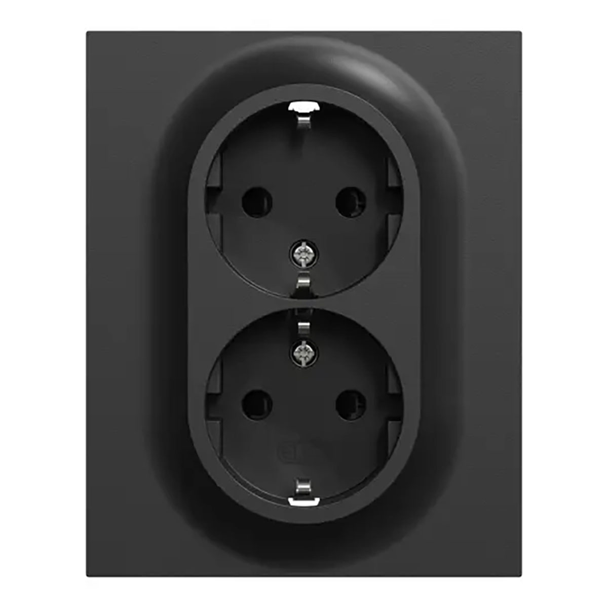 Vegguttak Elko One 2-veis Jordet Hurtigkobling