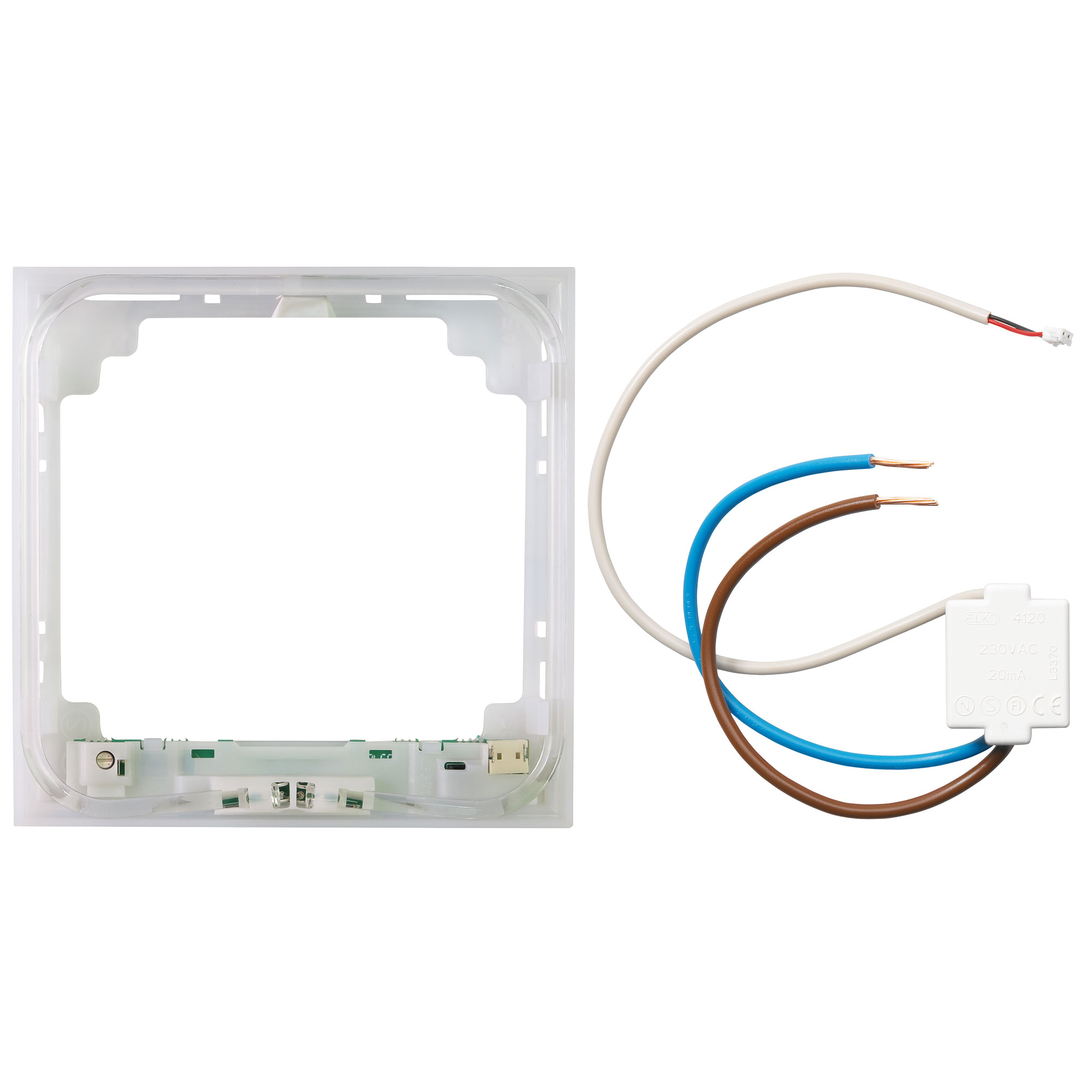 Lysramme Elko Plus med Transformator Hvit