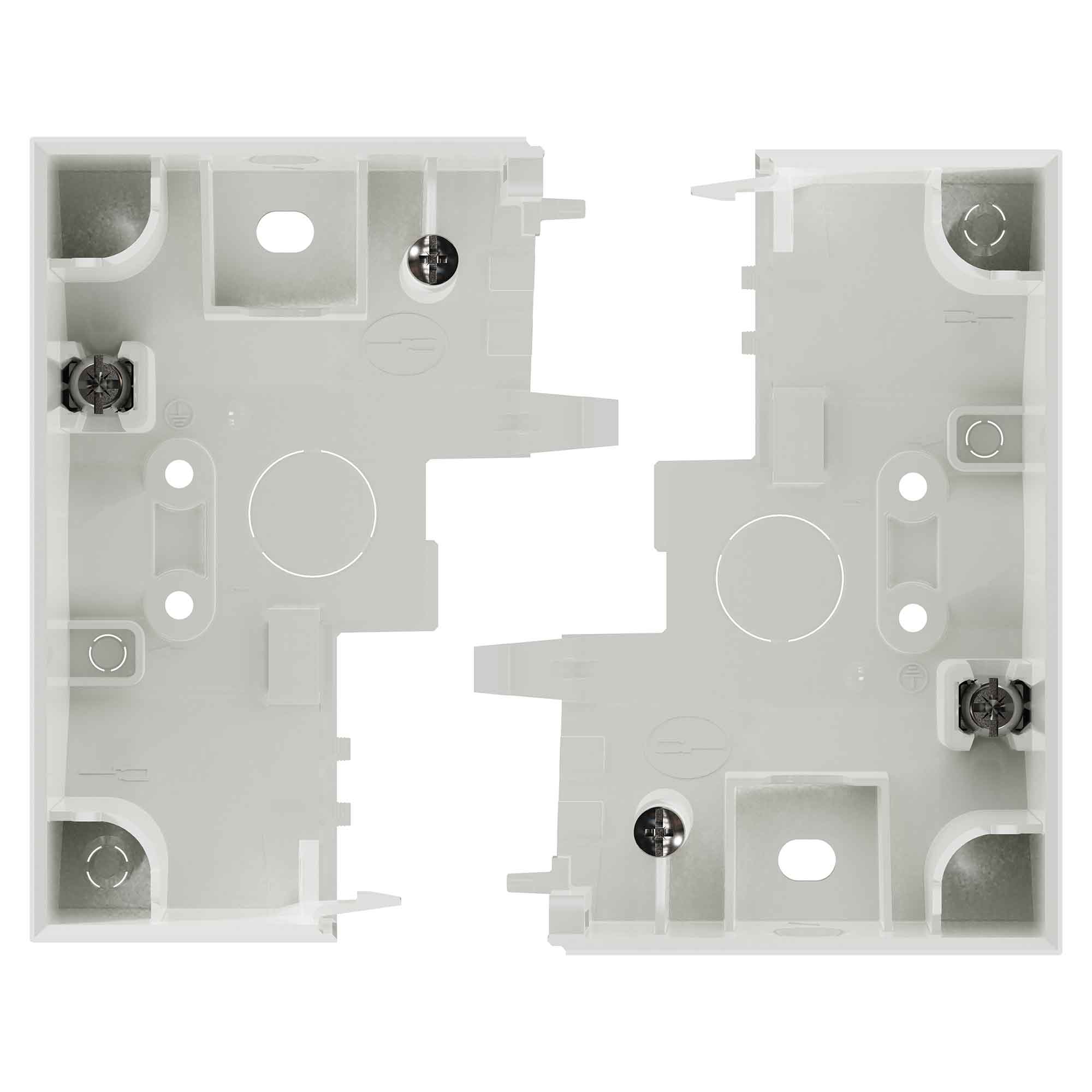 Hörnbox Elko Plus Ändstycken Fjällvit