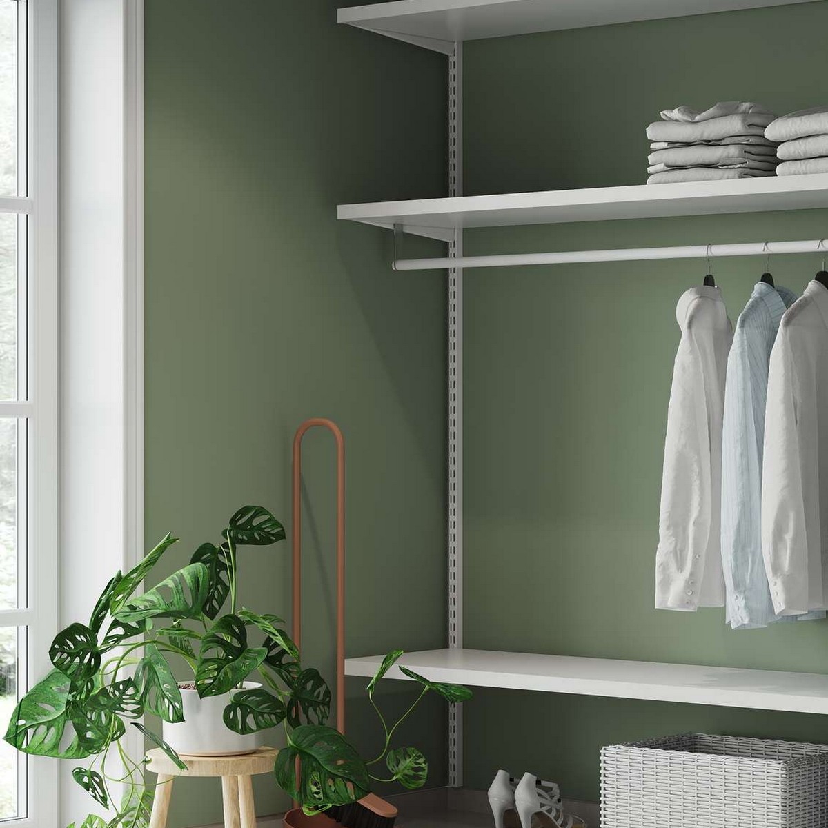 Baderomspanel Fibo 5206-00 EM Olivegreen