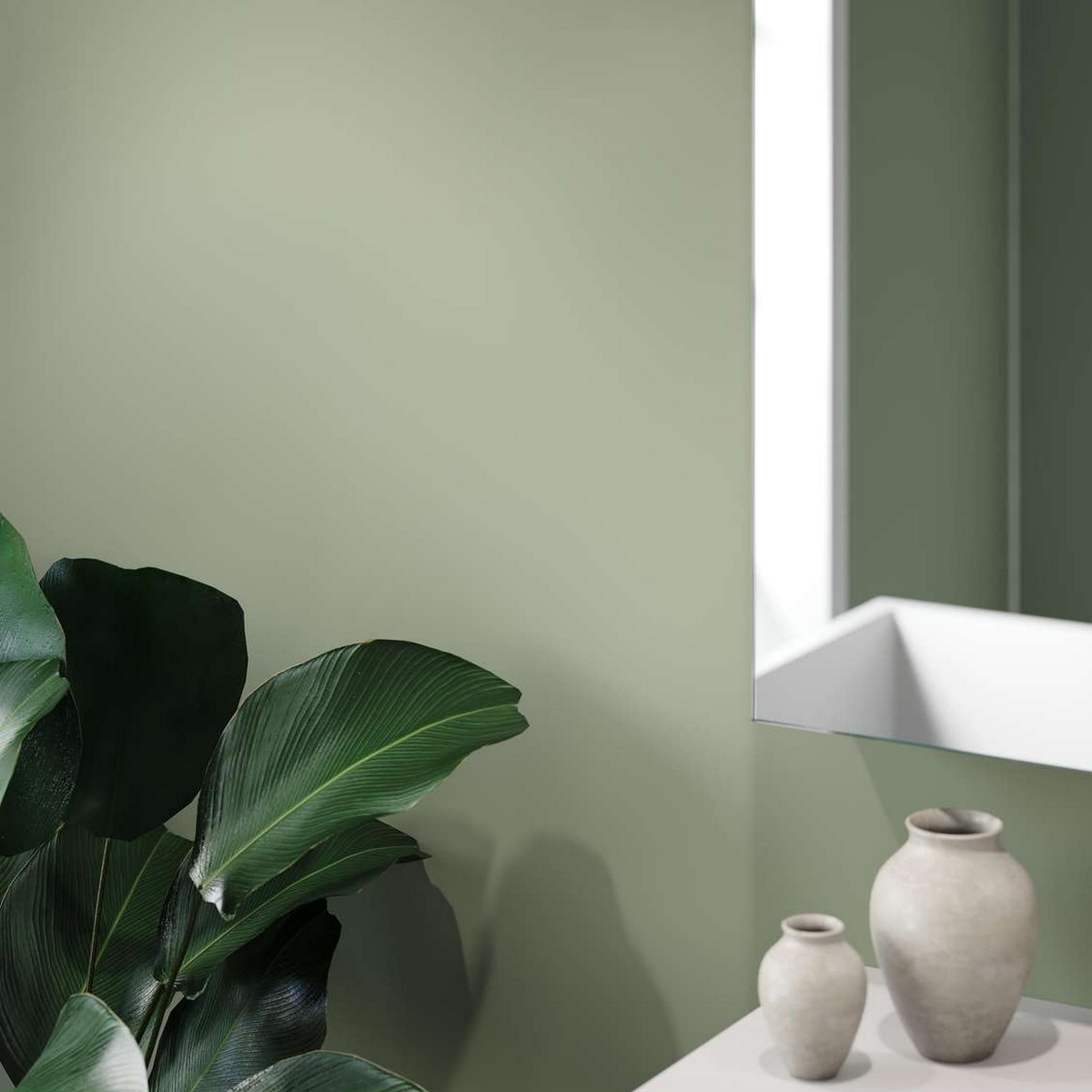 Baderomspanel Fibo 5206-00 EM Olivegreen