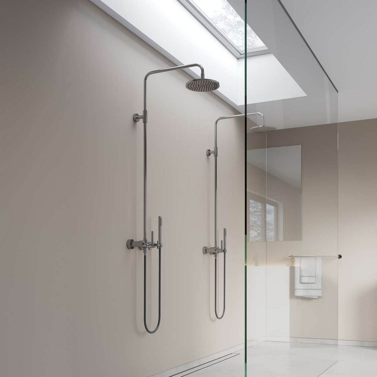 Baderomspanel Fibo 5200-00 EM Warm Grey