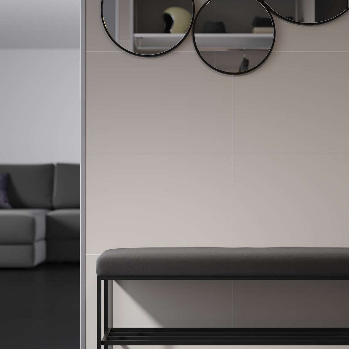 Baderomspanel Fibo 5200-M6040 EM Warm Grey