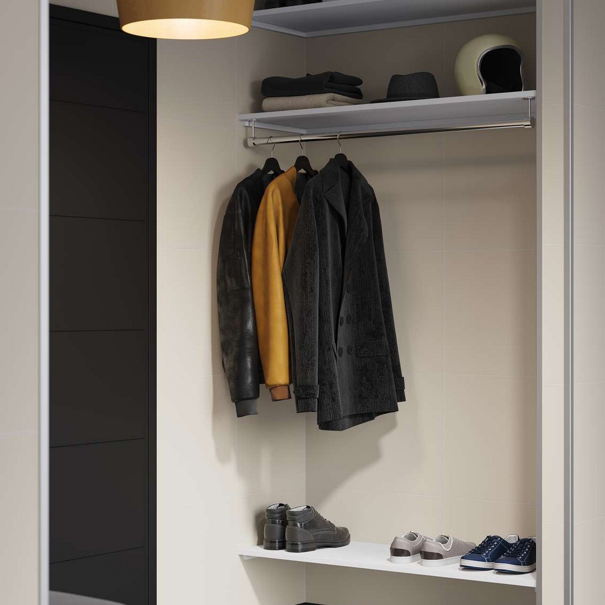 Baderomspanel Fibo 5233-M6040 EM Light Sand