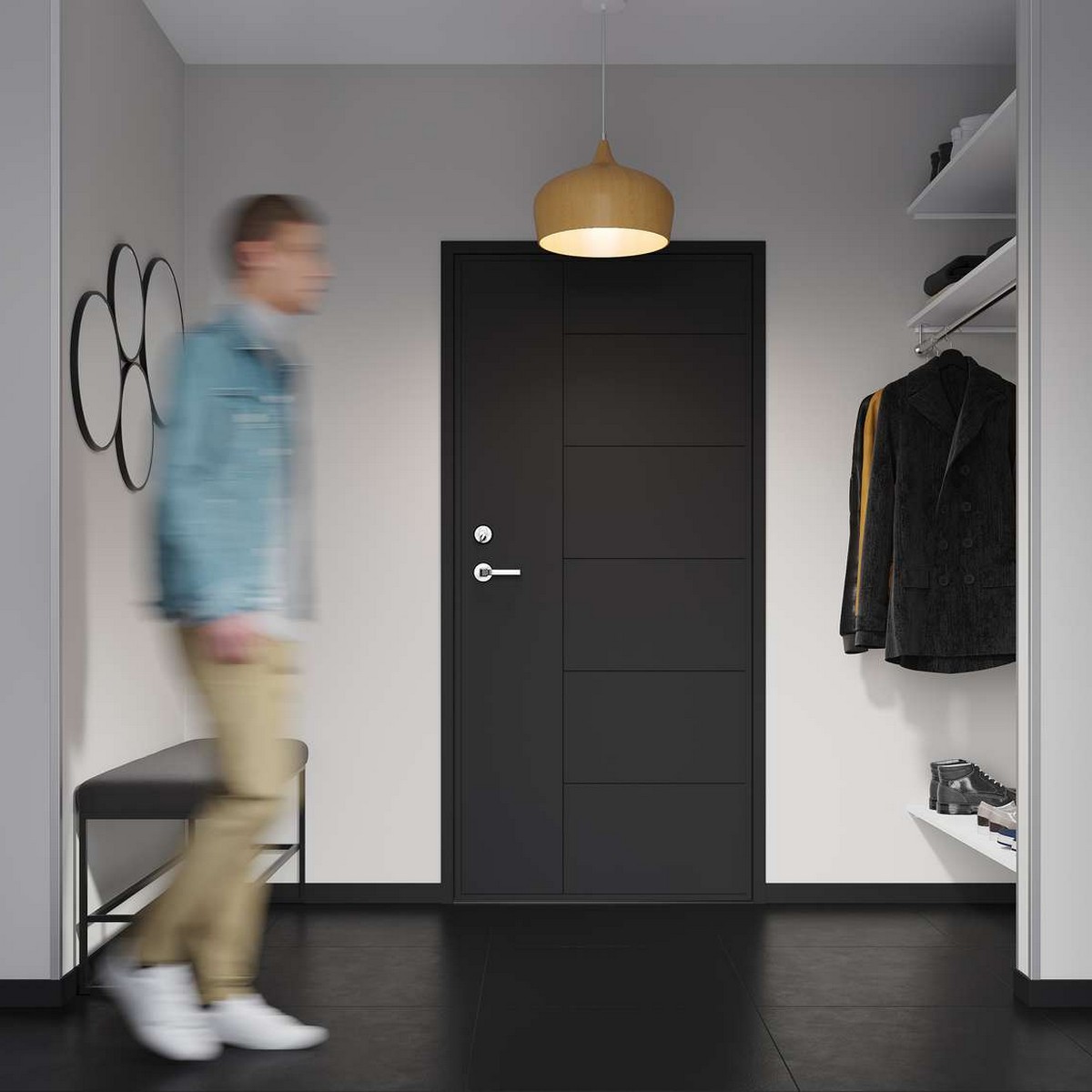 Baderomspanel Fibo 2090-M00 Light Grey