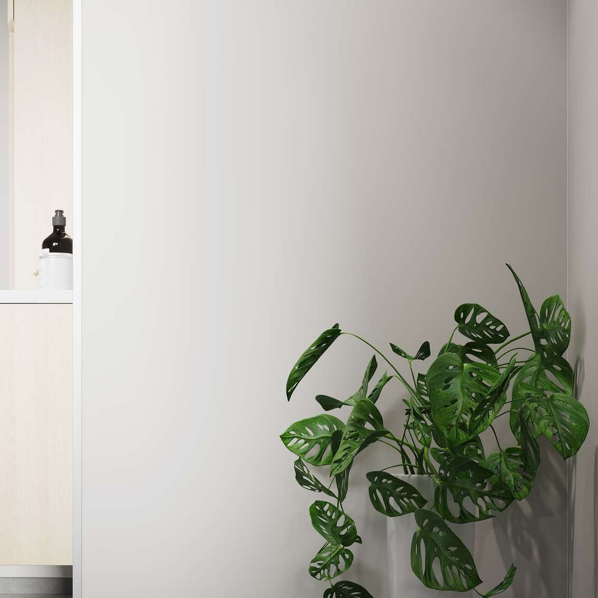 Baderomspanel Fibo 2090-M00 Light Grey