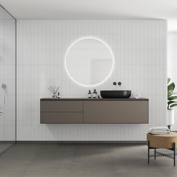 Baderomspanel Fibo 3091-M0830 Denver White