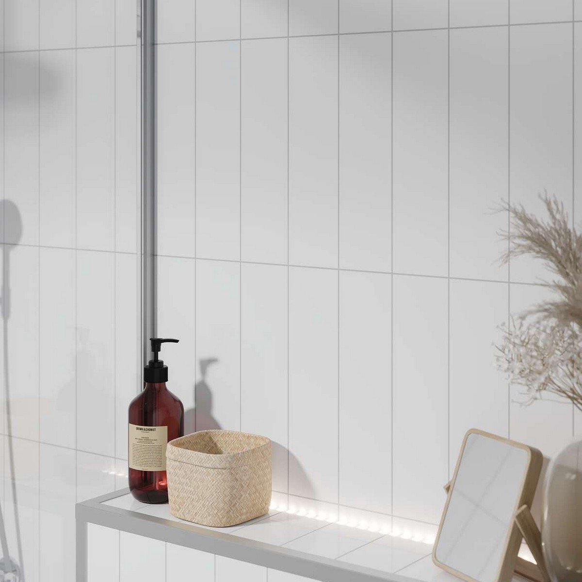 Baderomspanel Fibo 3091-M0830 Denver White