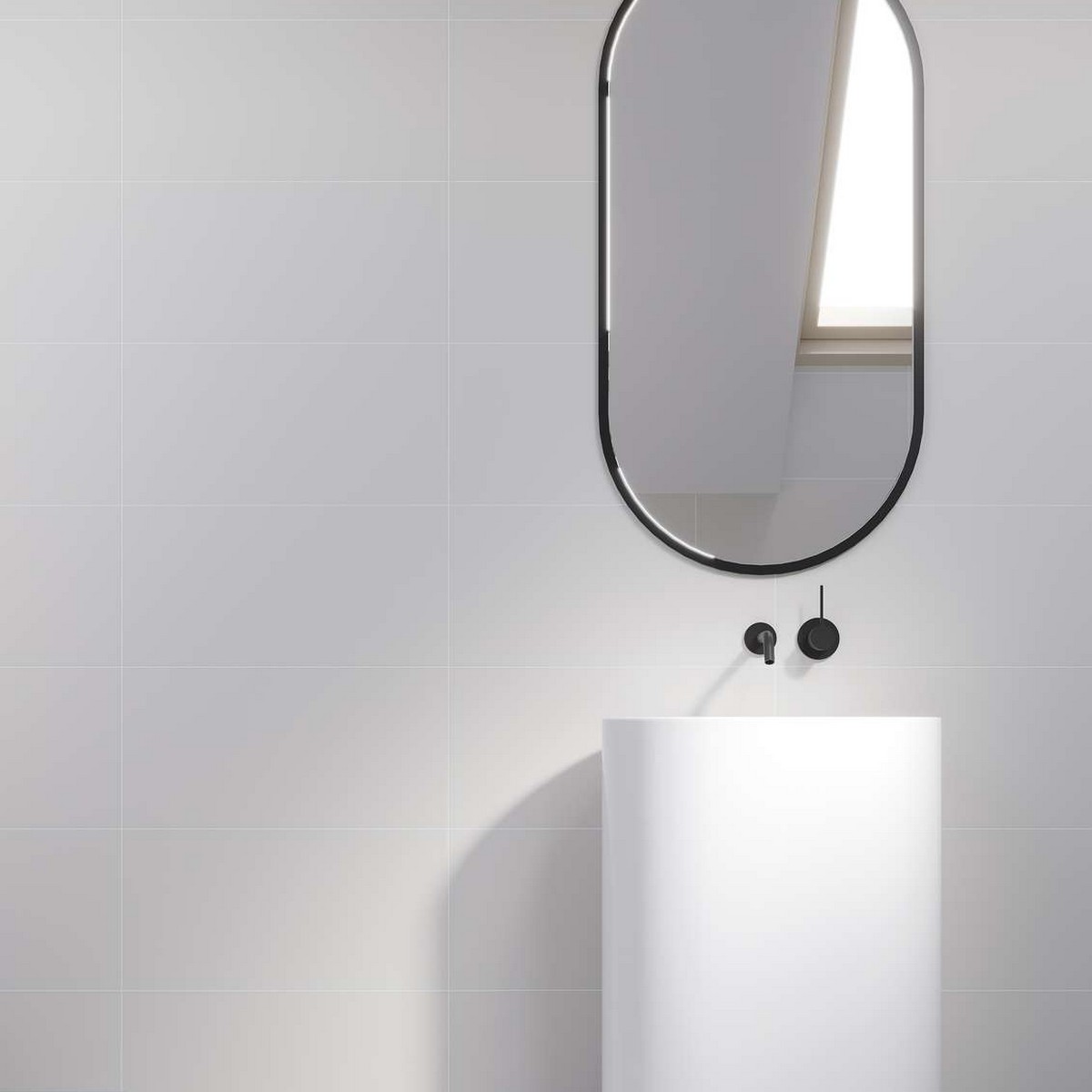 Baderomspanel Fibo 2090-LM6030 Light Grey