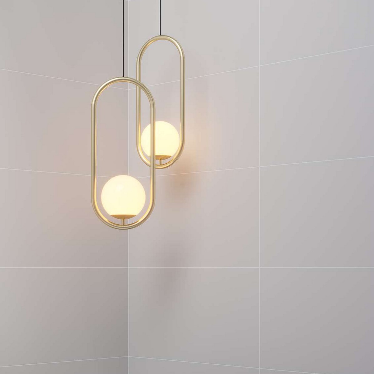 Baderomspanel Fibo 2090-LM6030 Light Grey