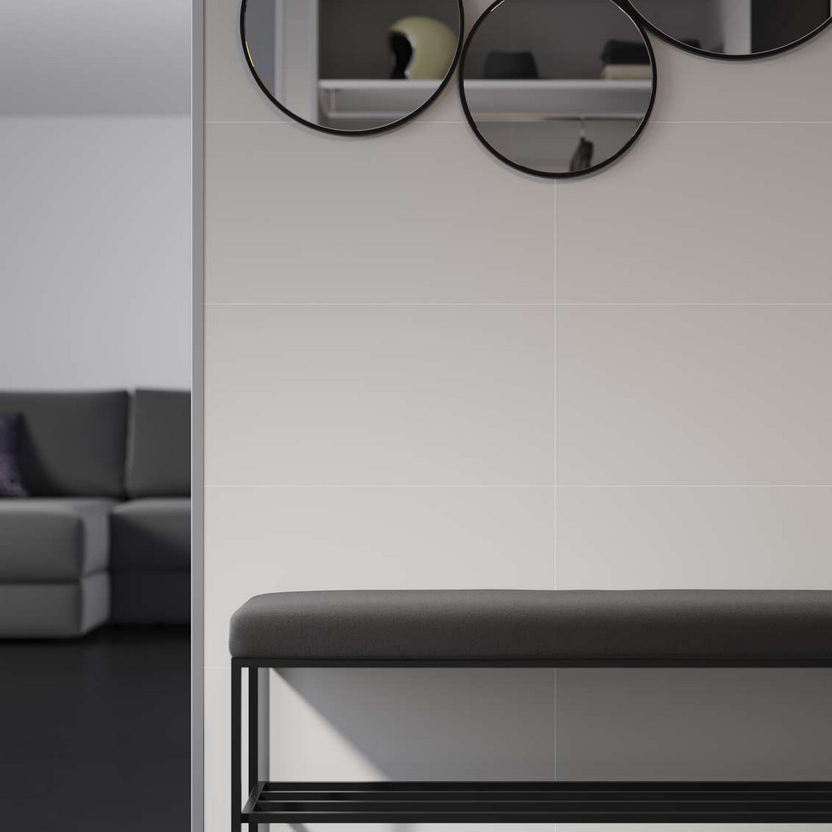 Baderomspanel Fibo 2090-LM6030 Light Grey