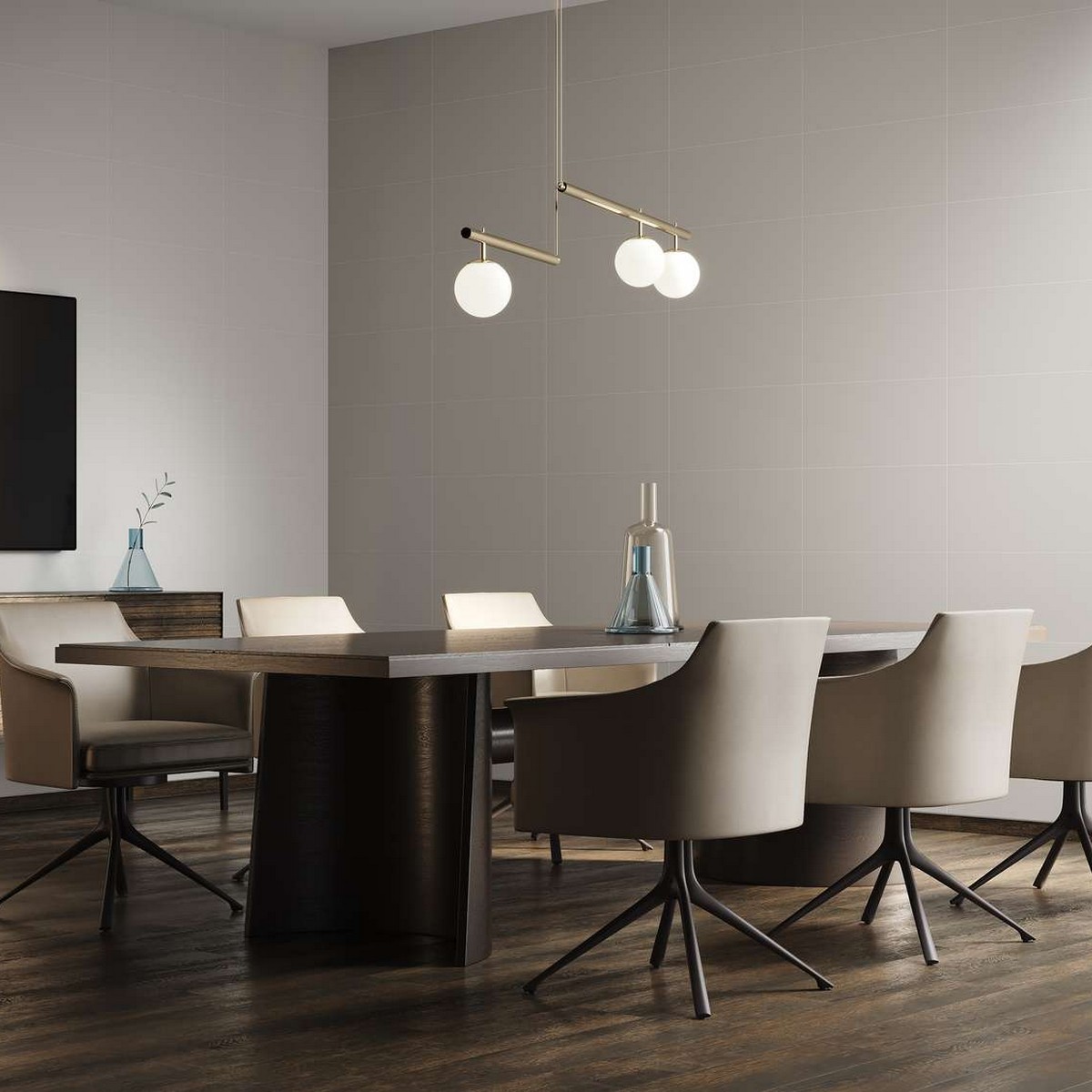 Baderomspanel Fibo 2090-LM6060 Light Grey