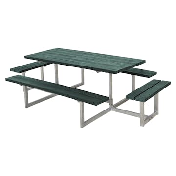 Piknikbord PLUS Basic med Påbygg 260 cm ReTex