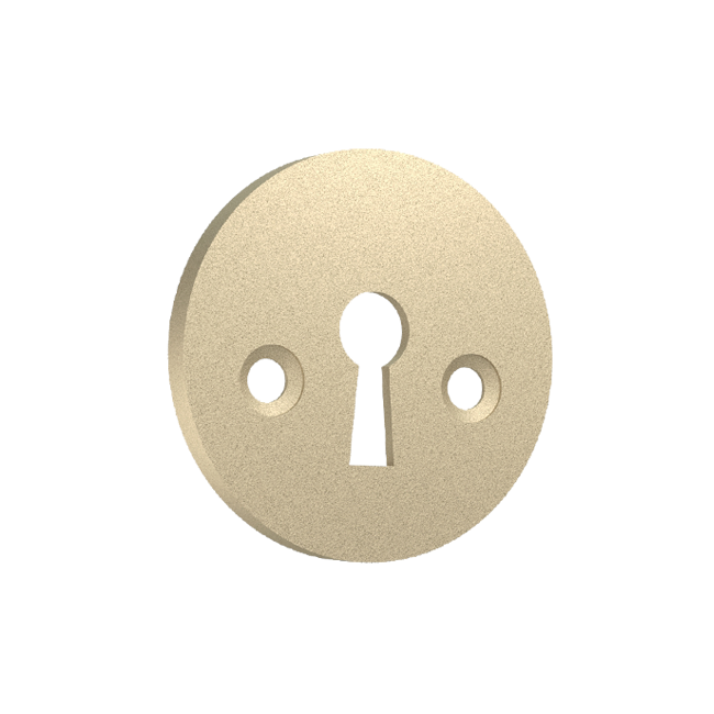 Nøkkelskilt Habo Selection TS 1 Glassblåst Messing