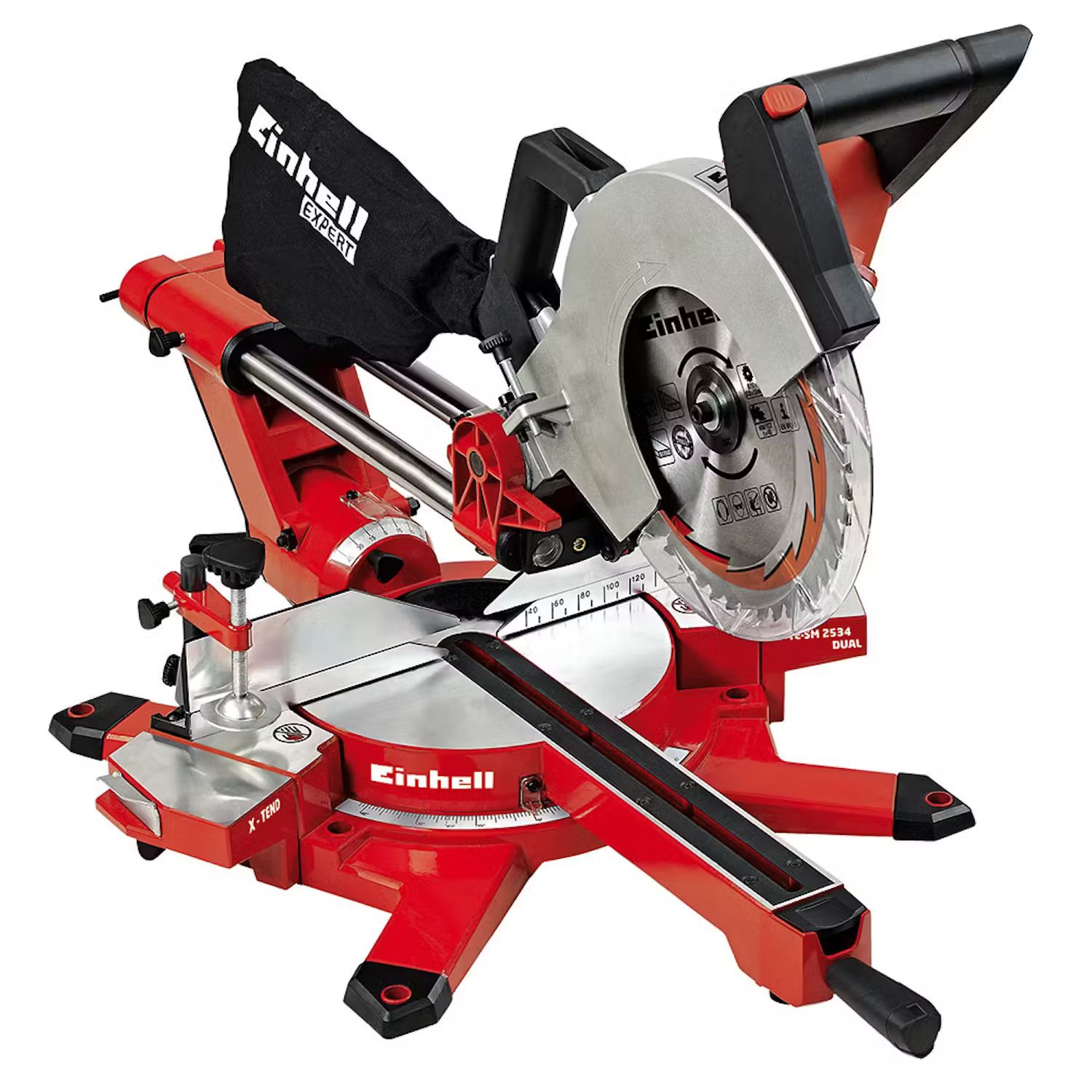 Kapp- og Gjærsag Einhell TE-SM 2534 Dual Inkl. Sagbenk