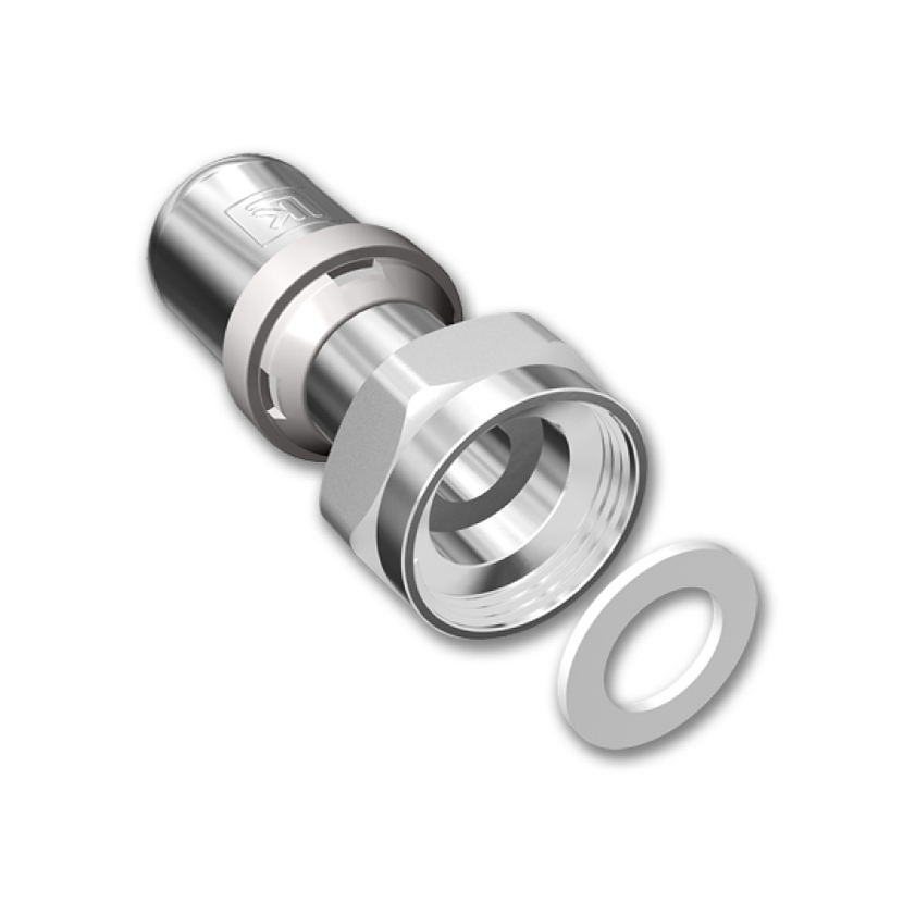 Trykkobling LK Systems Rett Kobling lek/plan