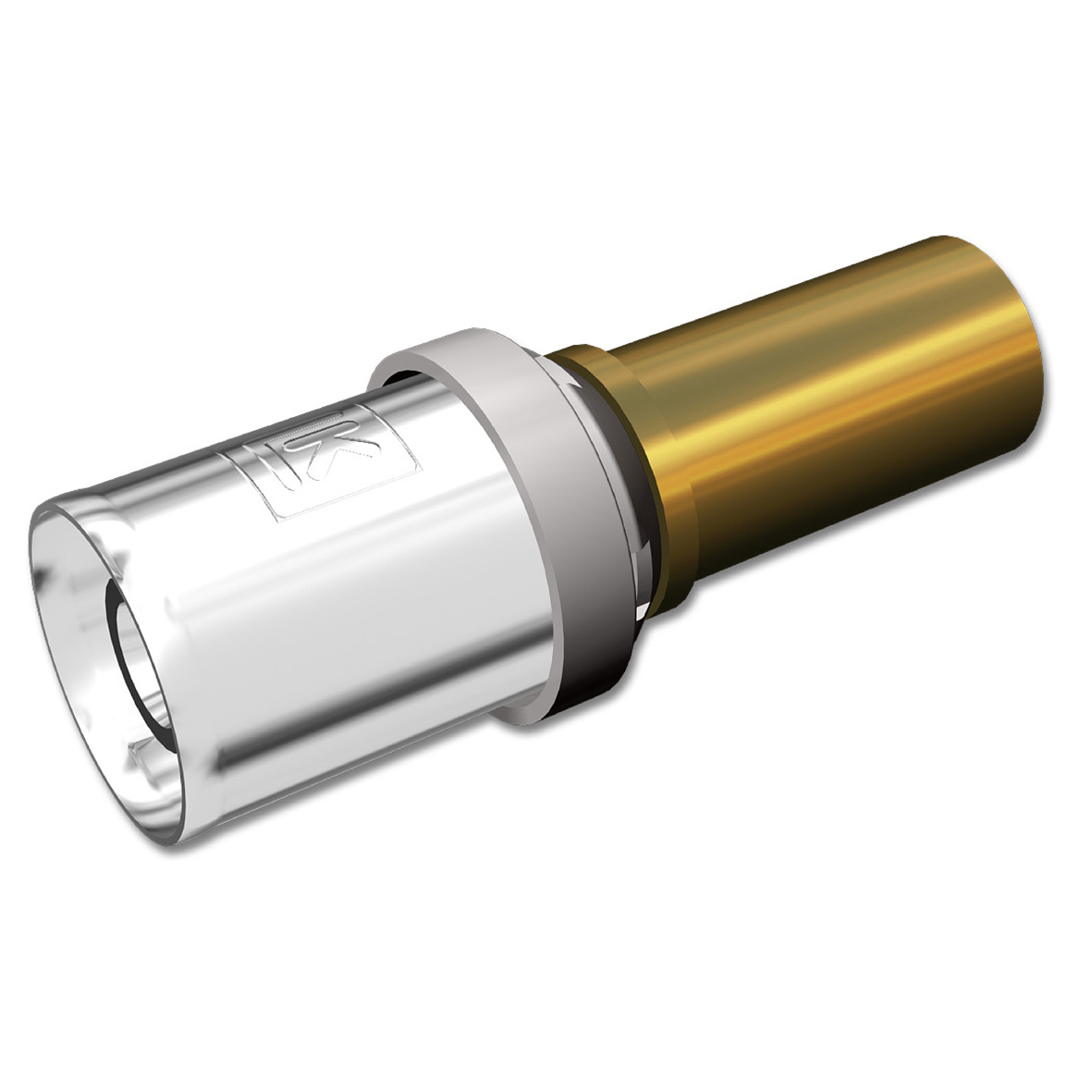 LK Systems Presskoppling Rak övergång Universal/Cu AX25 x 22 mm