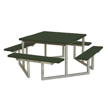 Piknikbord PLUS Twist 204 cm Grønn