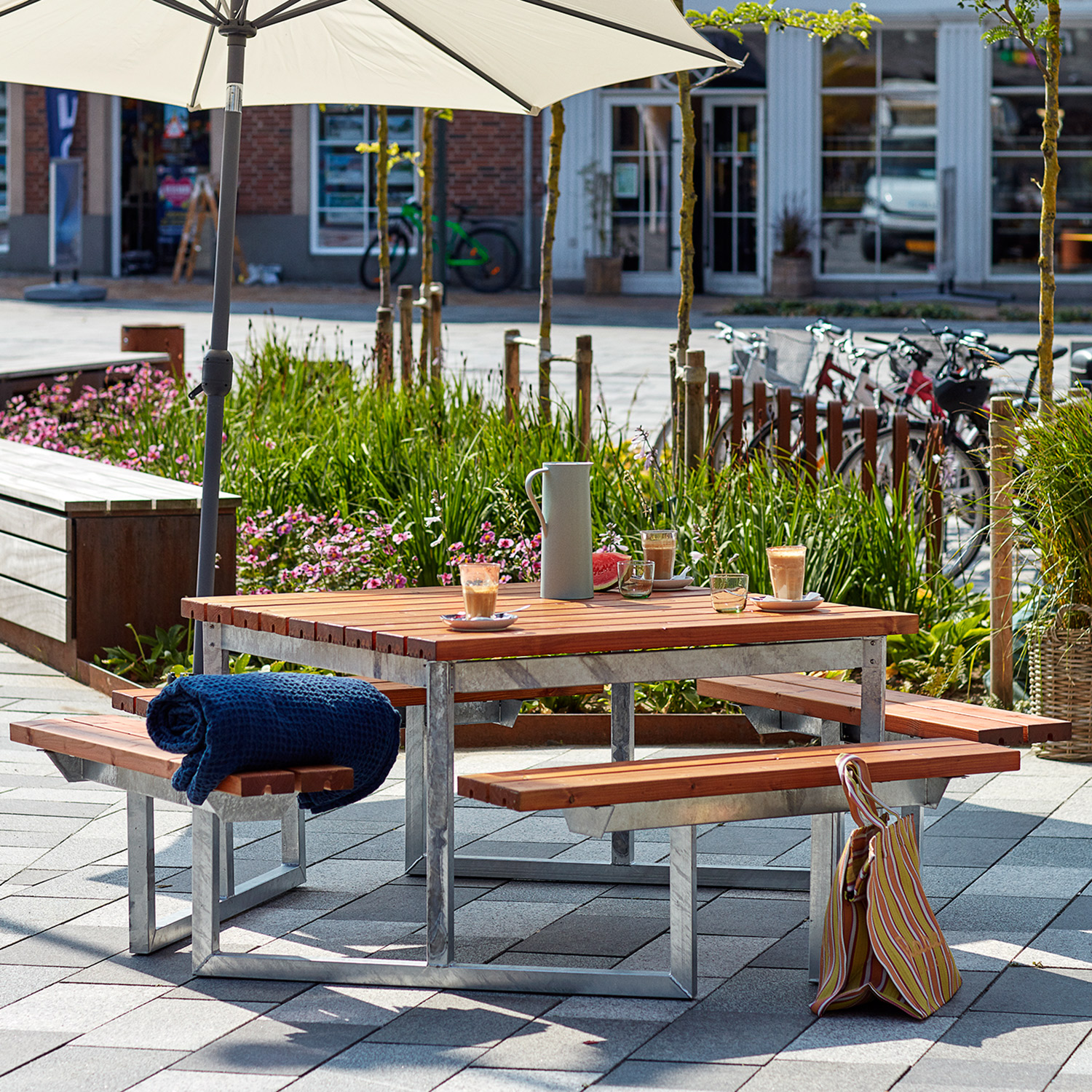 Hagemøbelgruppe PLUS Twist