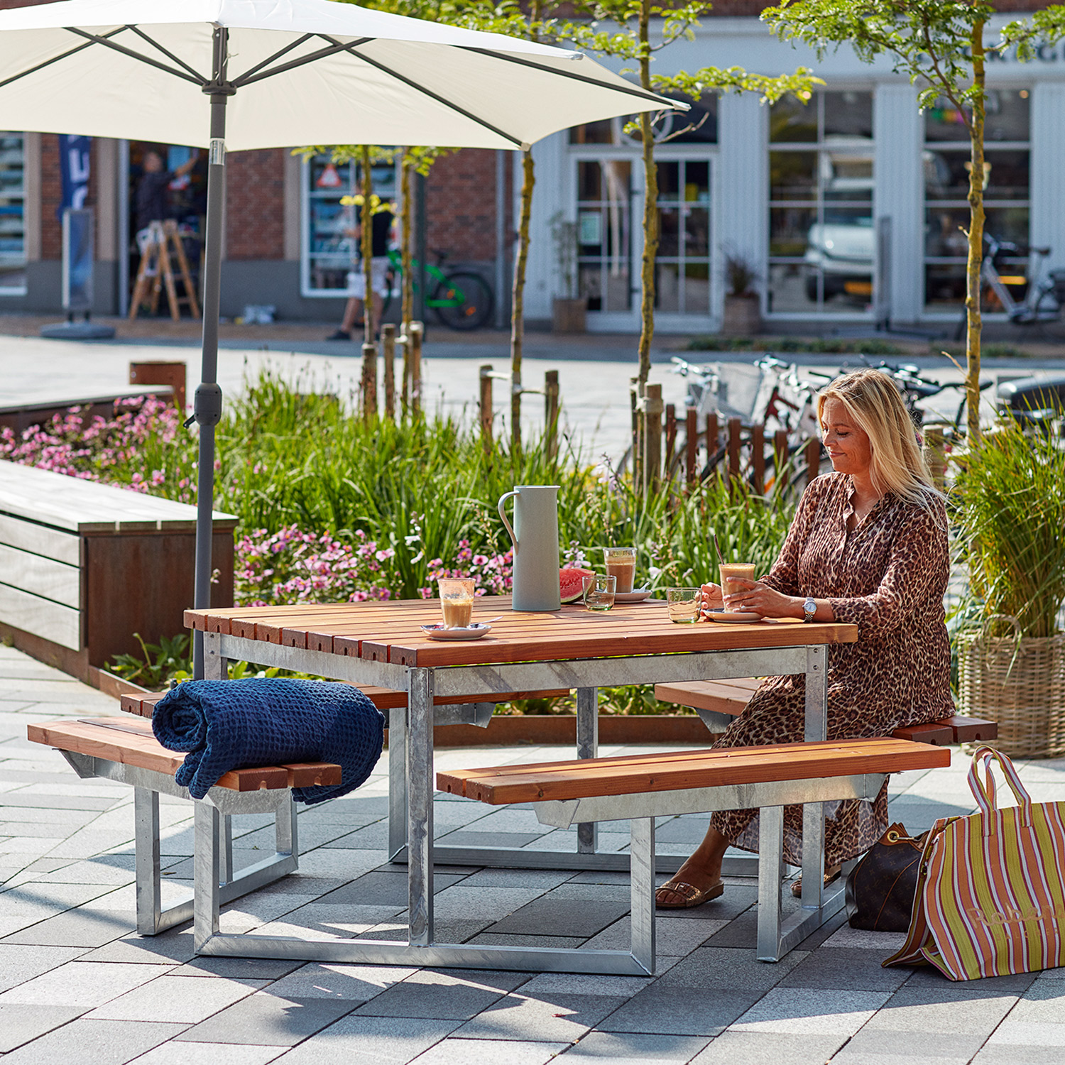 Hagemøbelgruppe PLUS Twist