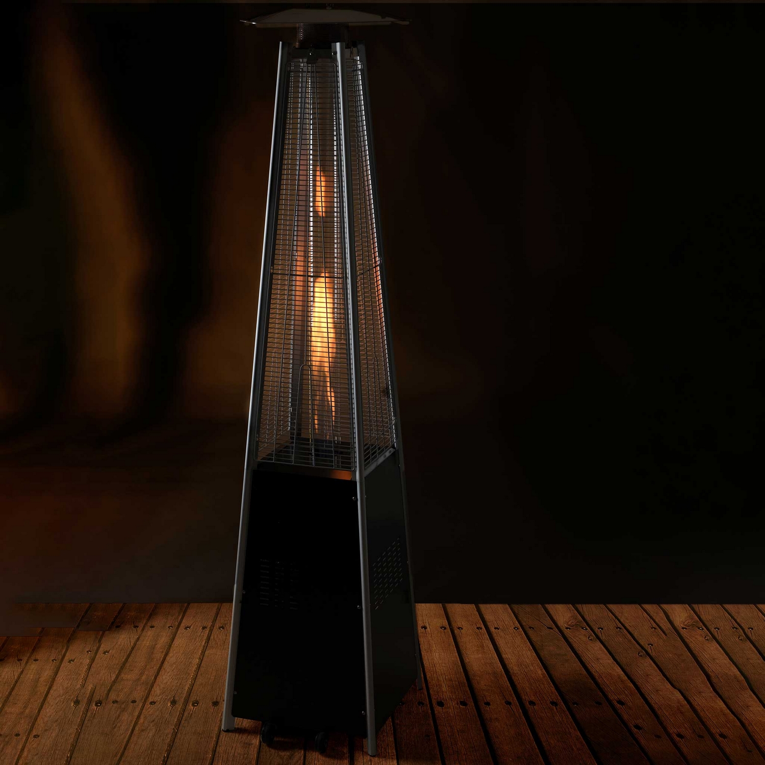 Terrassevarmer Fornorth Pyramid 13kW Gassdrevet