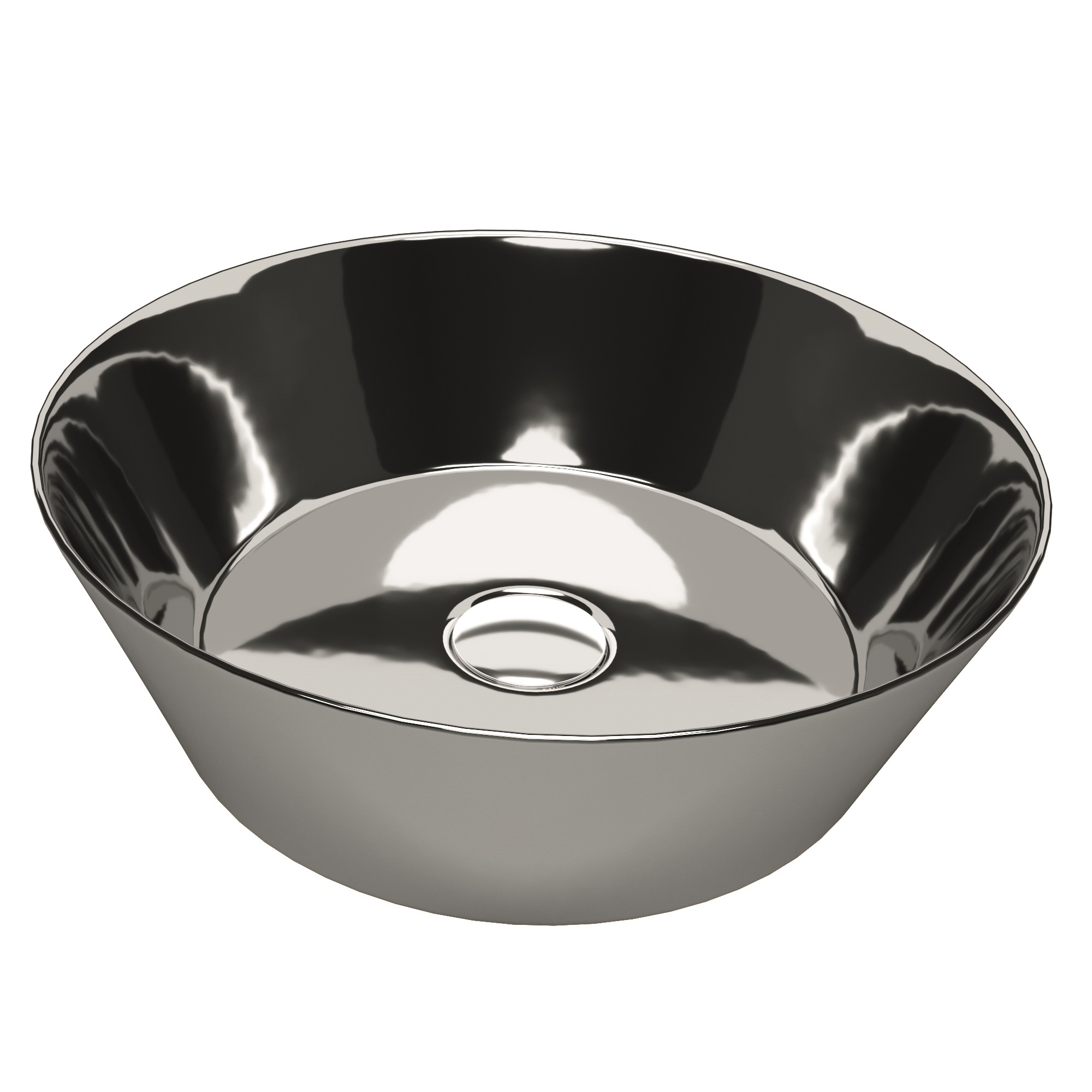 Tvättställ Badlyx Round 103 35 cm Silver