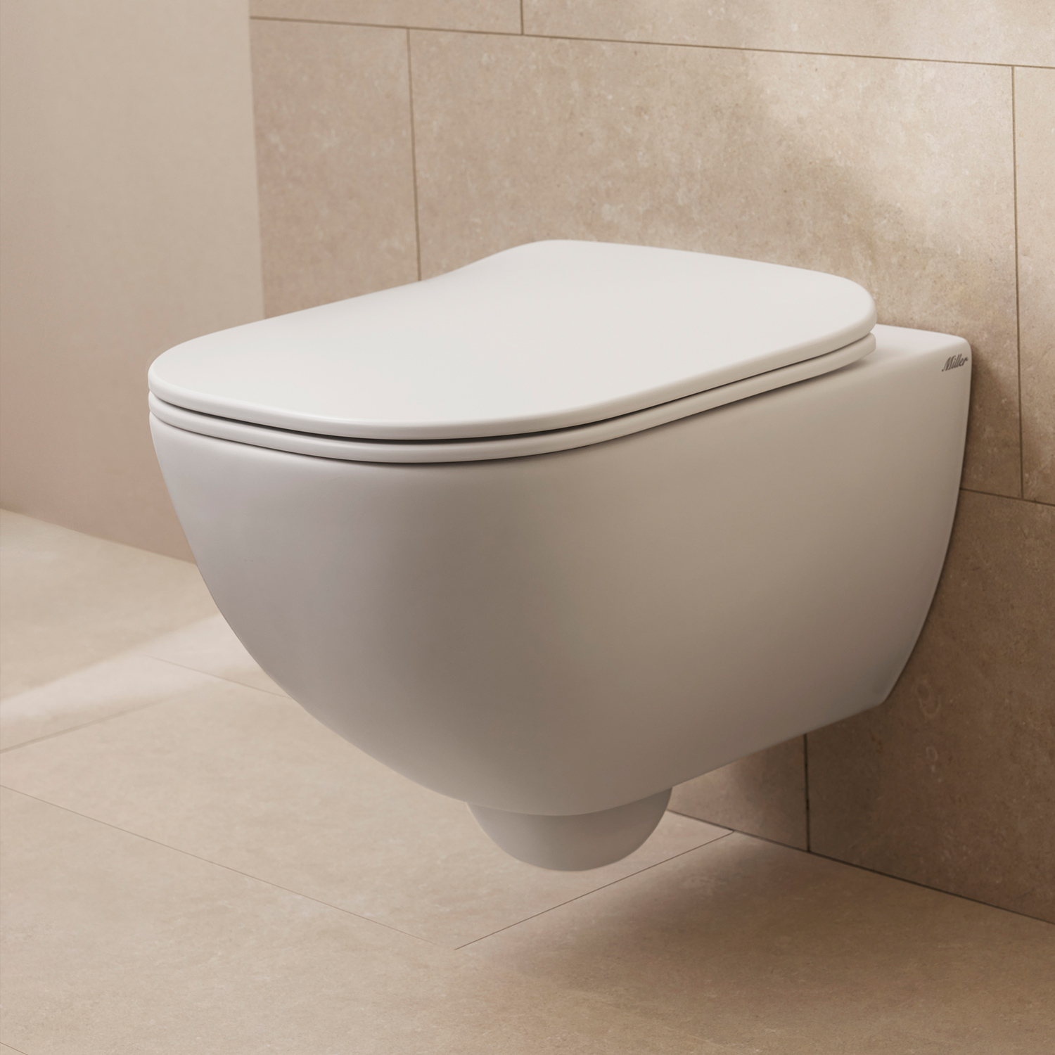 vägghängd toalettstol miller badrum rimless