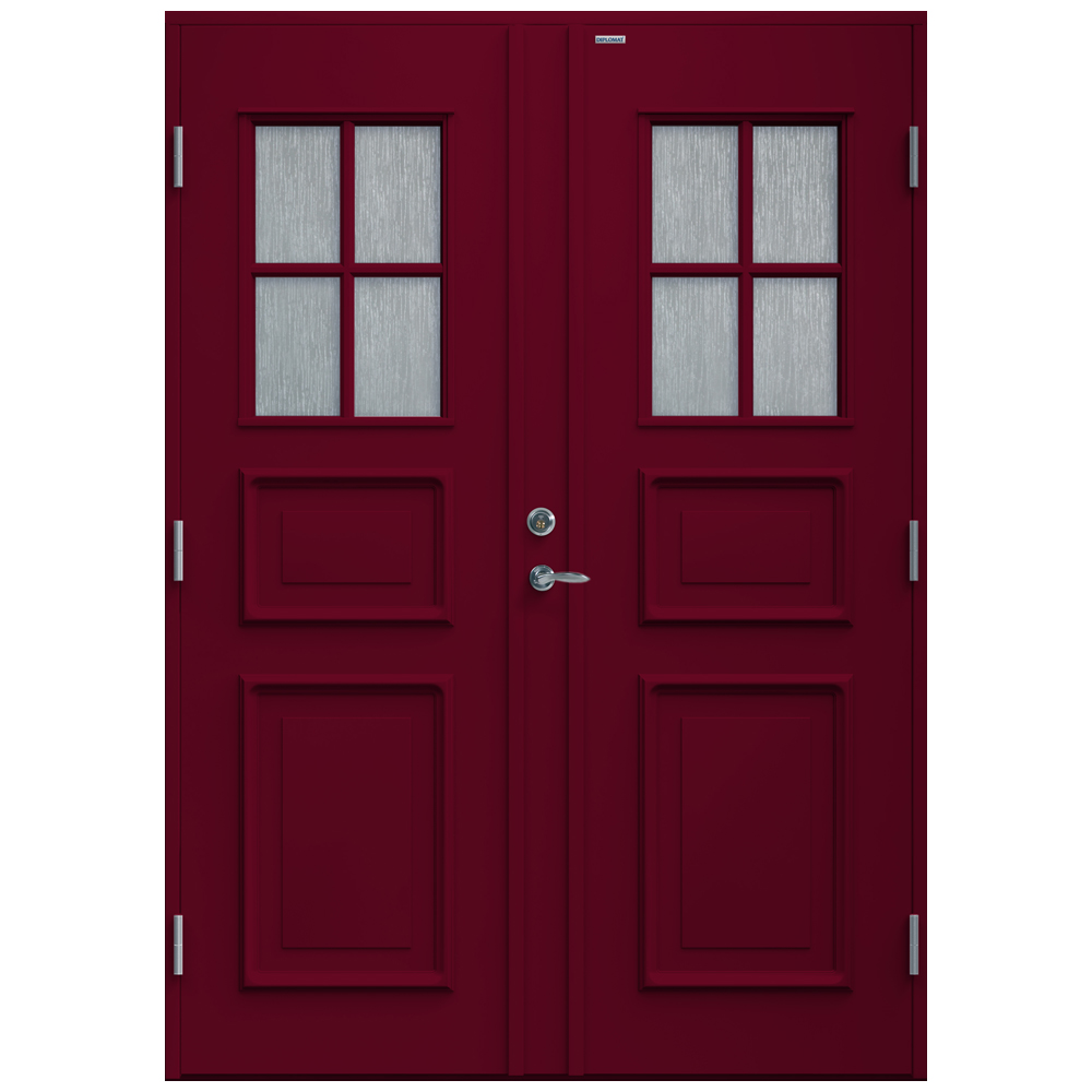 Tofløyet Ytterdør Diplomat Elvira Cotswold Glass