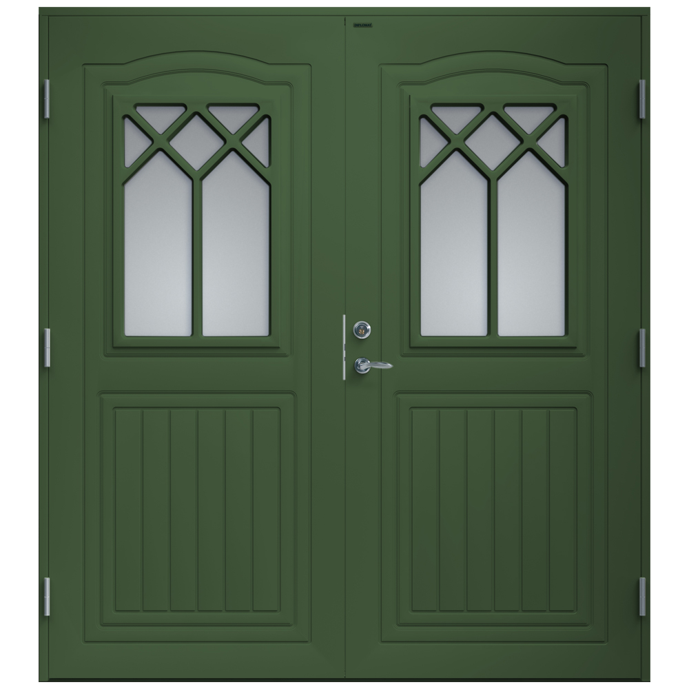 Tofløyet Ytterdør Diplomat Linnea Klart Glass