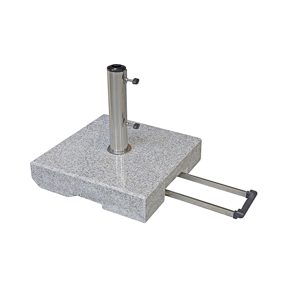 Parasollfot Doppler Trolley Grå