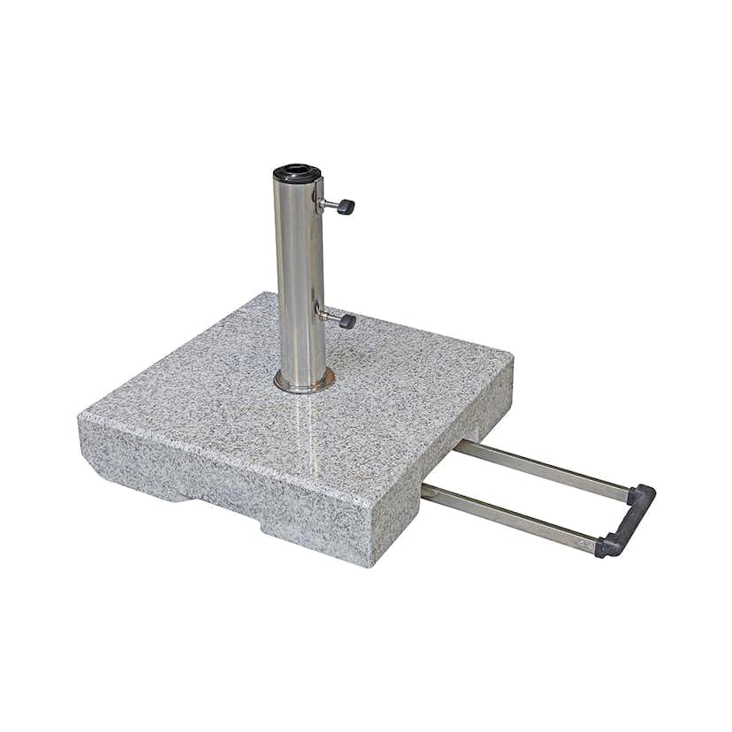 Parasollfot Doppler Trolley Grå