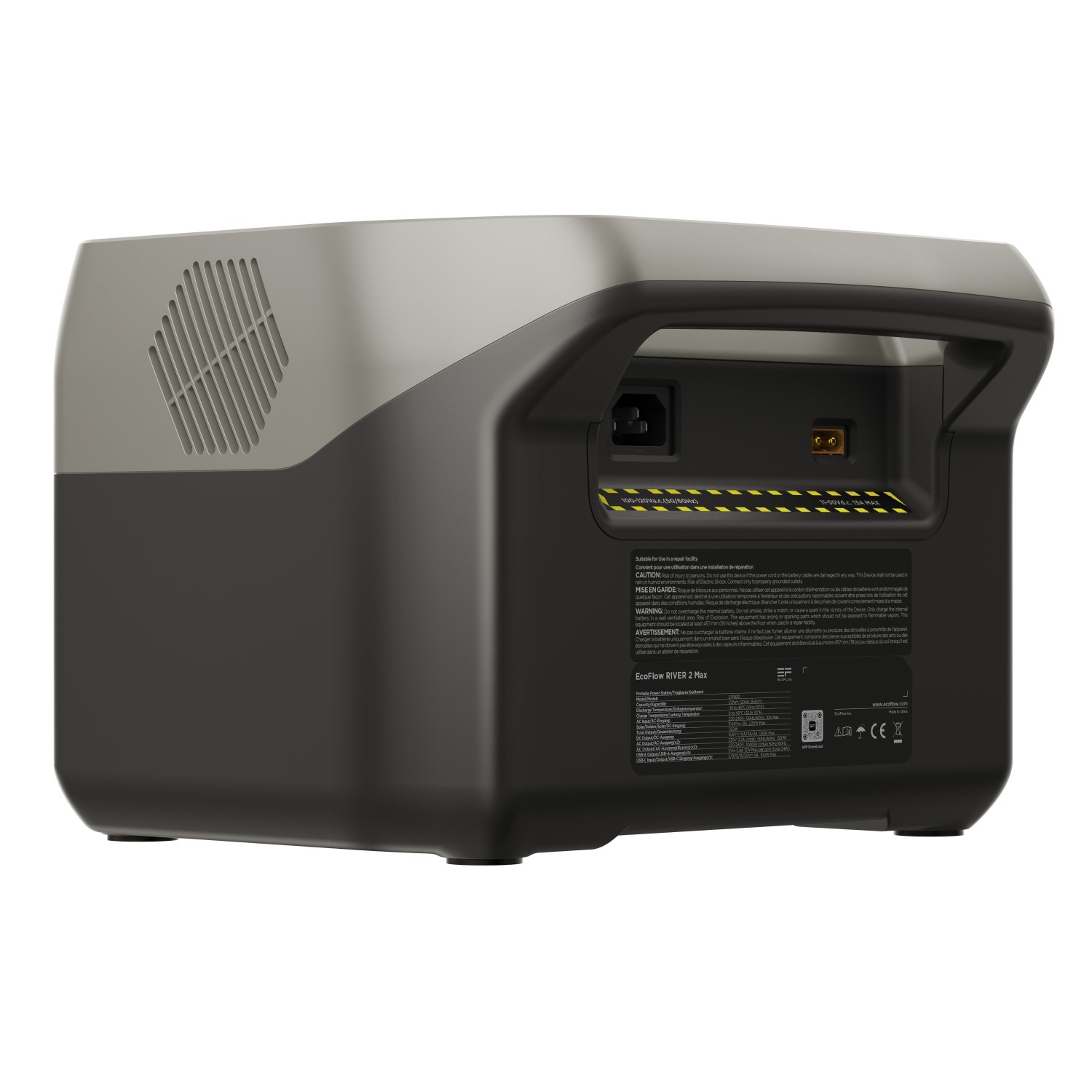 Power Station Ecoflow River 2 Maks Kapasitet 512Wh