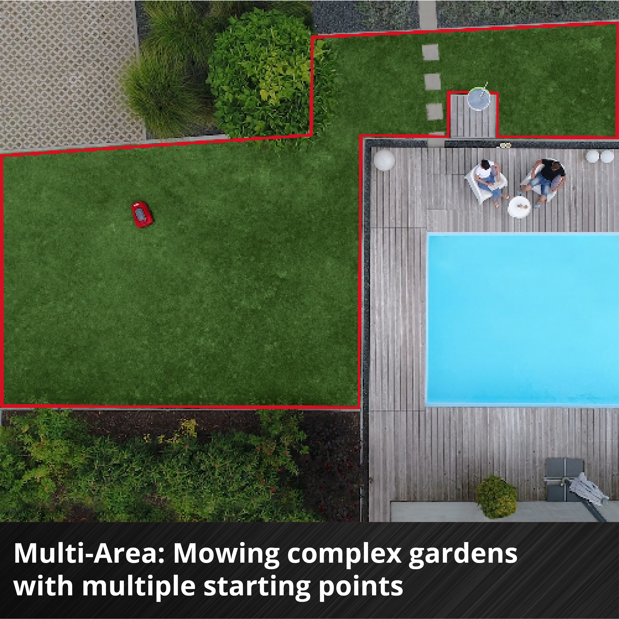 Robotgressklipper Einhell Freelexo 1200 LCD BT