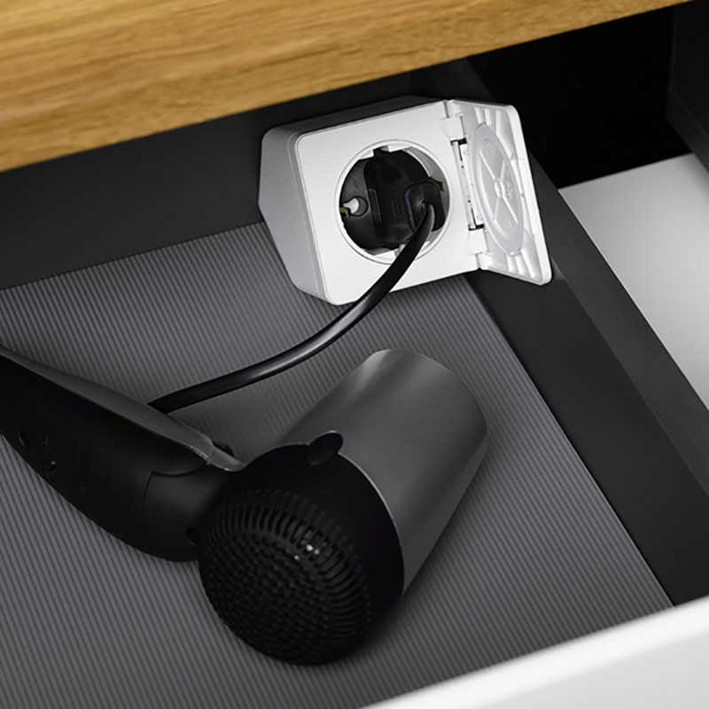 Strømuttak Westerbergs til Skuffer