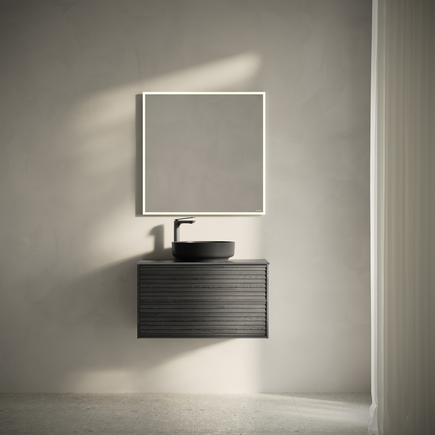 Tvättställsskåp Svedbergs Epos 60x45 med 2 Lådor