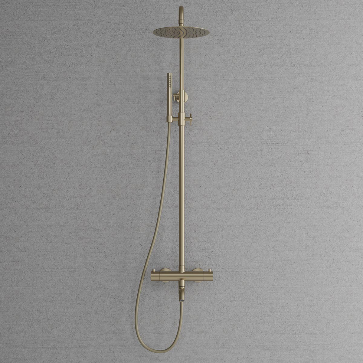 Takduschset Scandtap Steel Pleasure 3