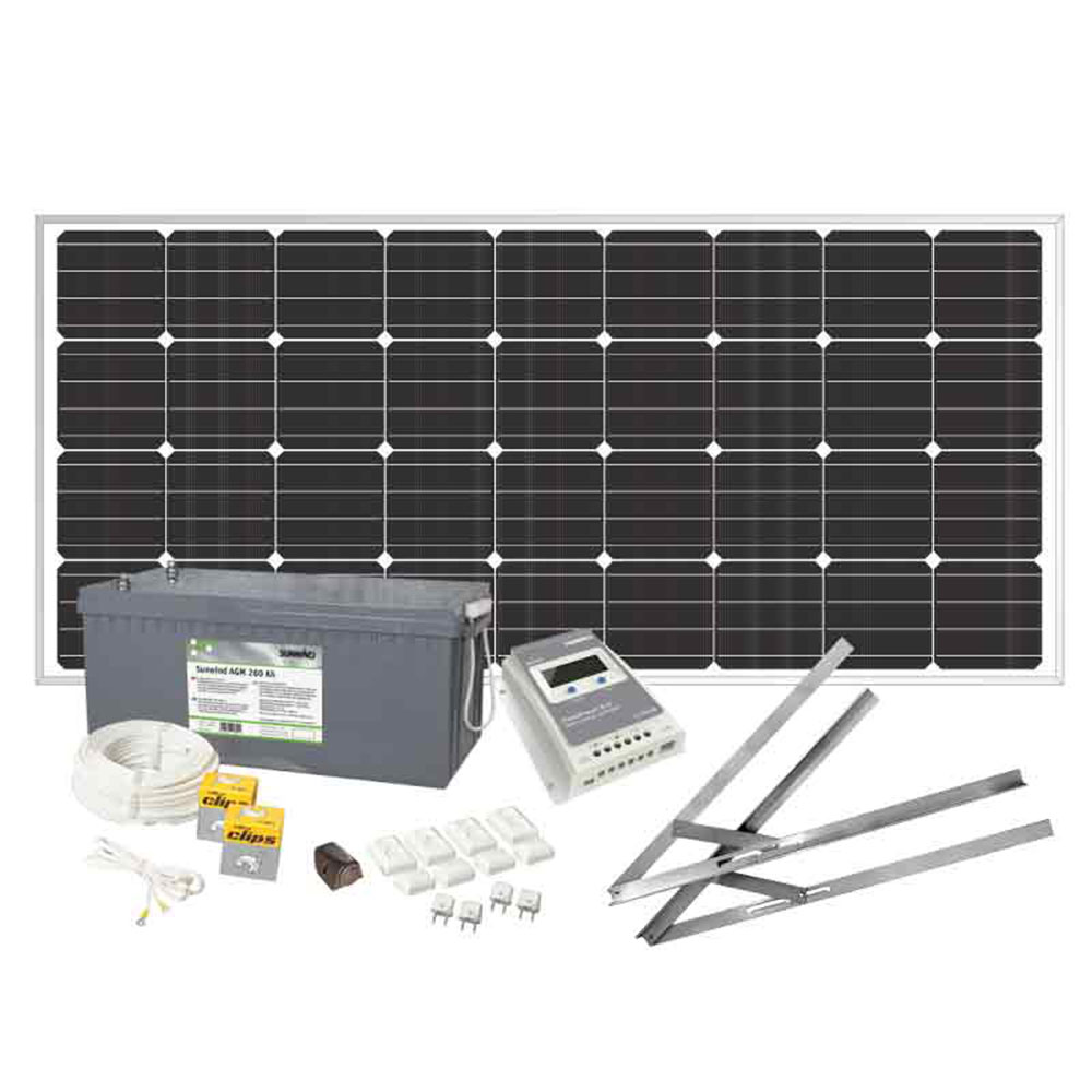 Solpanelspaket Sunwind Basic 160W