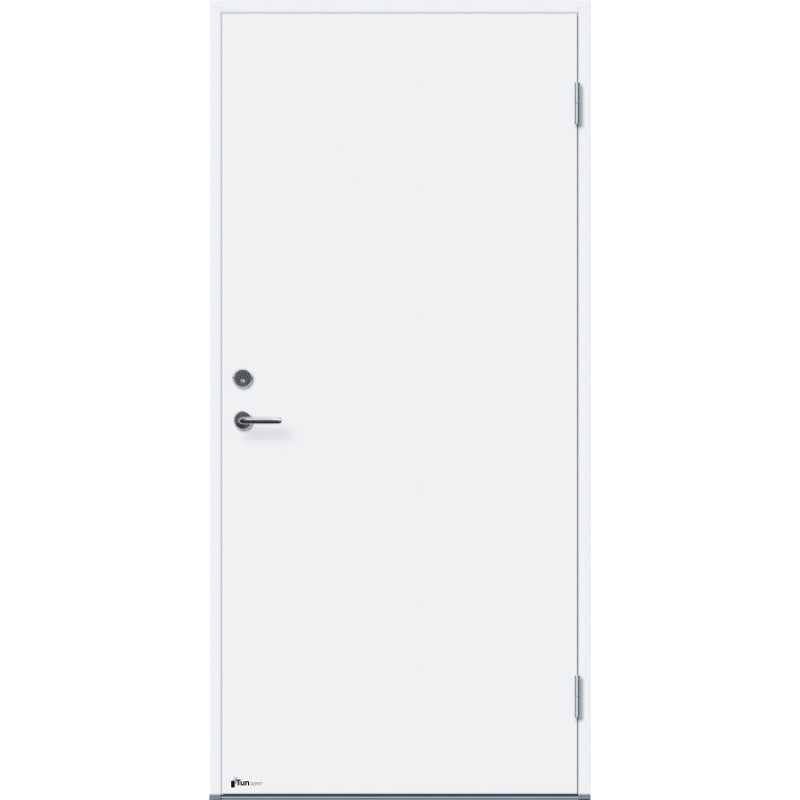 Ytterdør Tundøren Tun 700 Hvit uten Sylinder