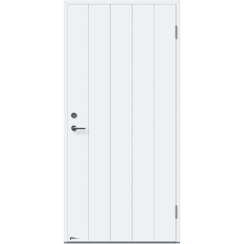 Ytterdør Tundøren Tun 708 Hvit uten Sylinder